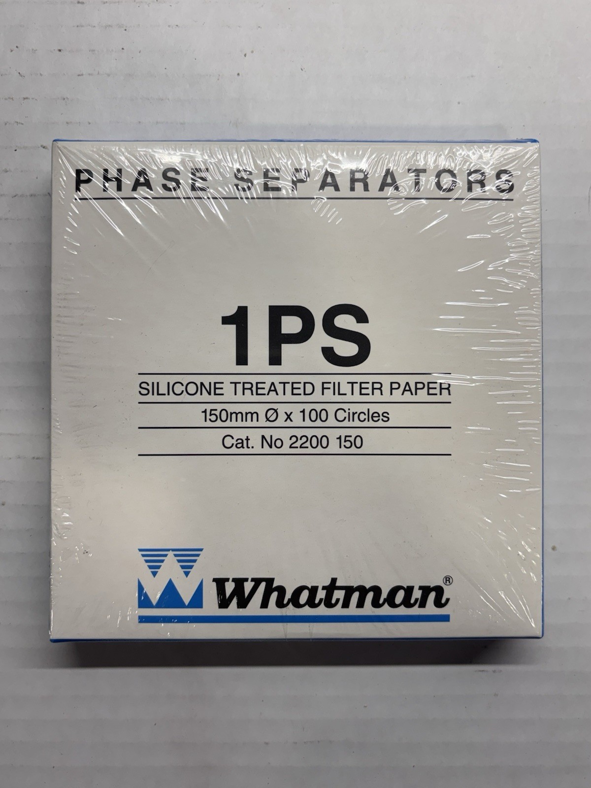 NEW Factory Sealed WHATMAN PHASE SEPARATORS 2200 150mm (100 Piece Circle) 1PS
