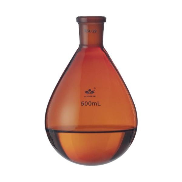 Lab Supply Eggplant Shaped Flask 5ml-2000ml Amber Borosilicate Chemistry CA