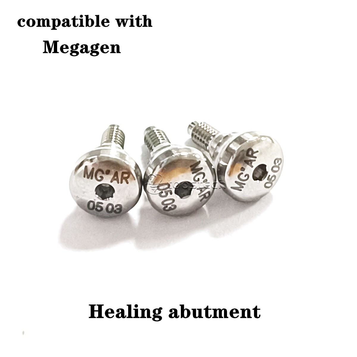 Healing abutment Gingiva formers compatible with Megagen Anyridge