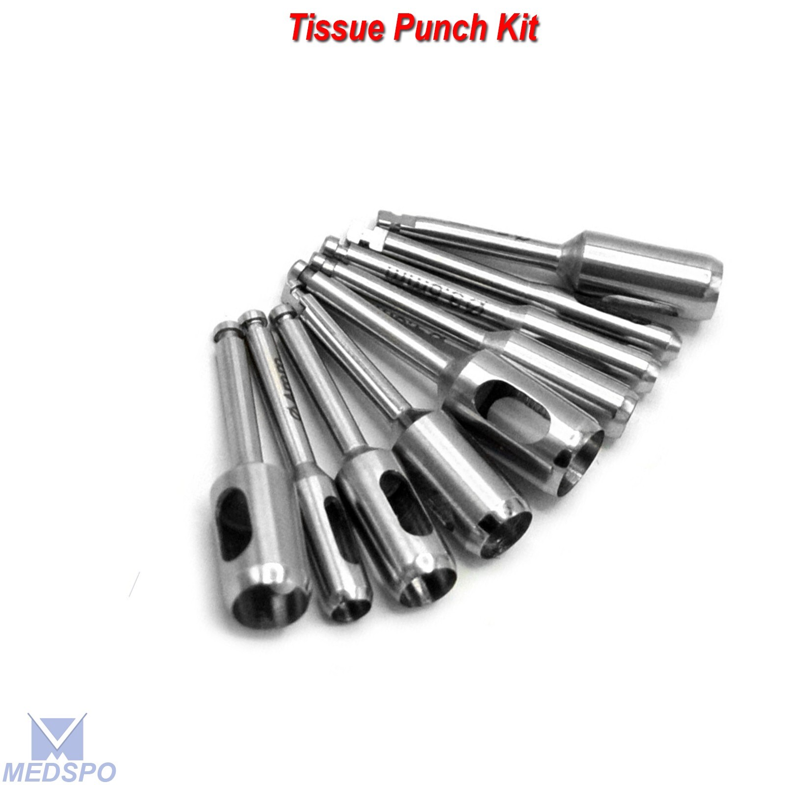 Dental Implant Tissue Punch Kit set Surgical 9-Pieces Surgery Instruments CE