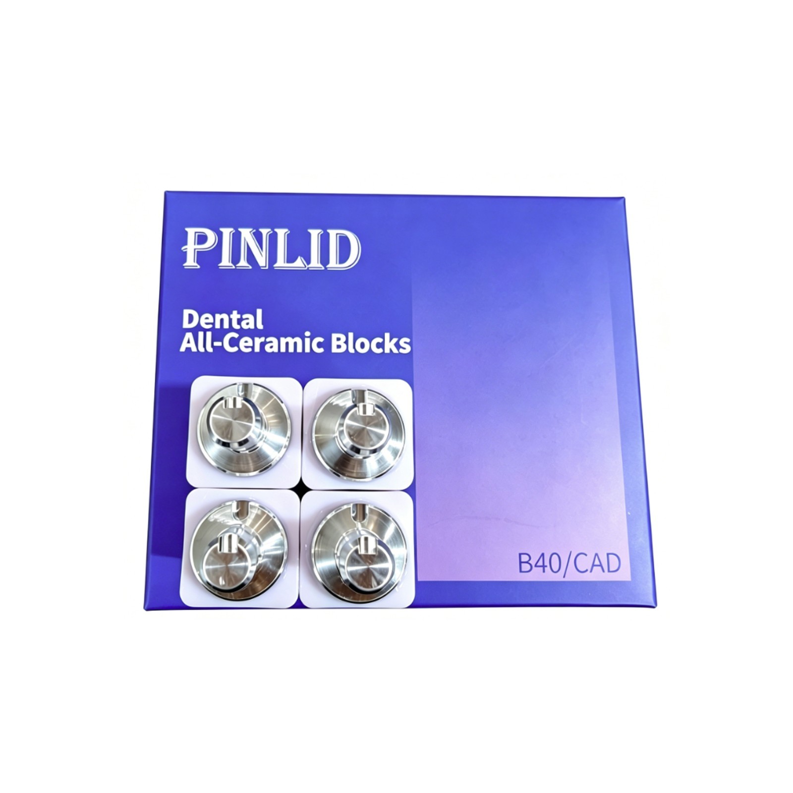B40 LT CEREC Dental Glass Ceramic Blocks Lithium Disilicate CAD/CAM 4Pcs/Box