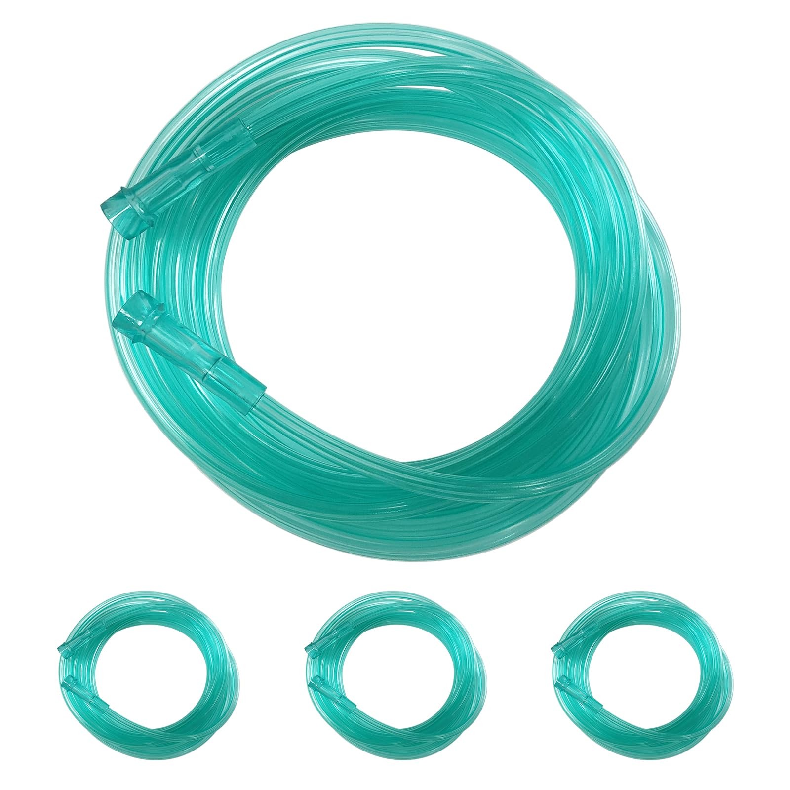 DWCHECK 3 Pack Oxygen Tubing,10Ft Green Crush Resistant 10Ft-3Pack,