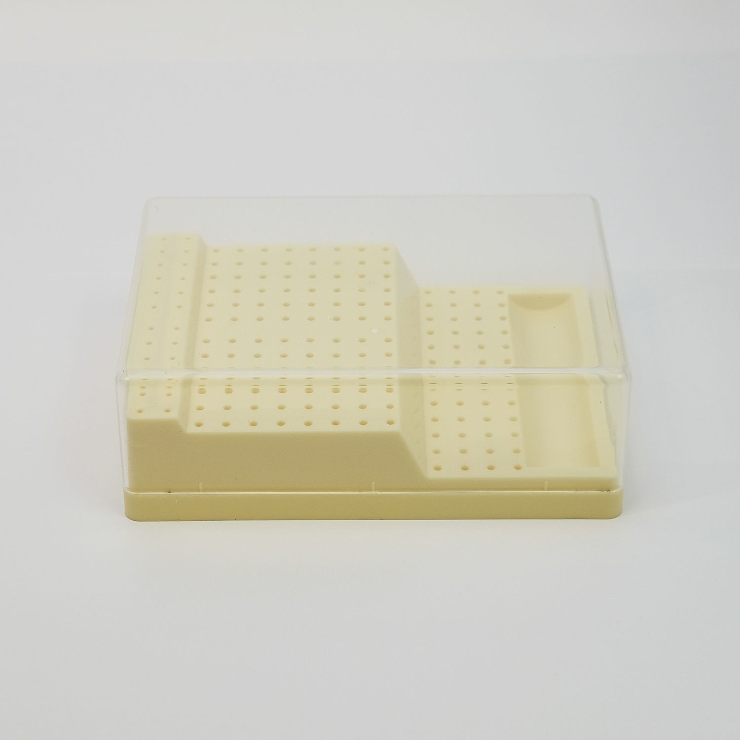 168 Holes Dental Bur Holder Box Cover Drawer Burr Block Station High/Low FG RA