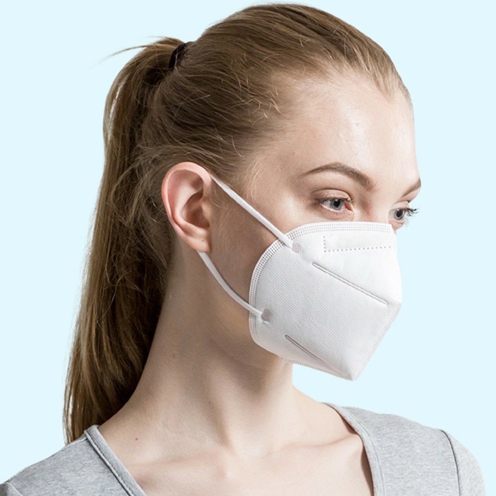 10 PCS/Bag Powecom KN95 Protective Face Mask Respirator KN 95✅GB2626-2019
