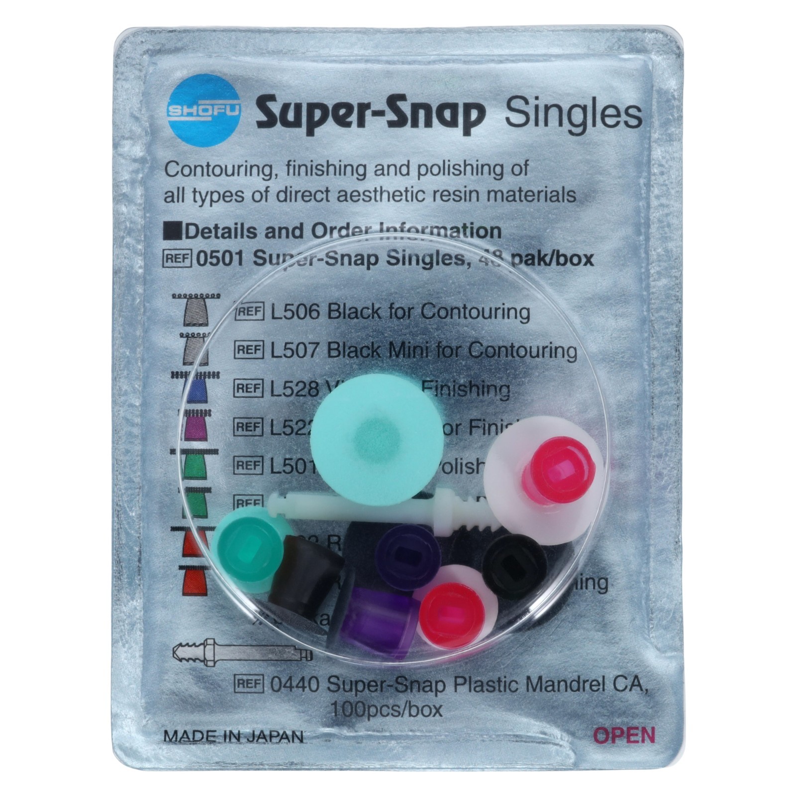 Super-Snap Singles Disc Contra Angle 48/Bx-Shofu 0501