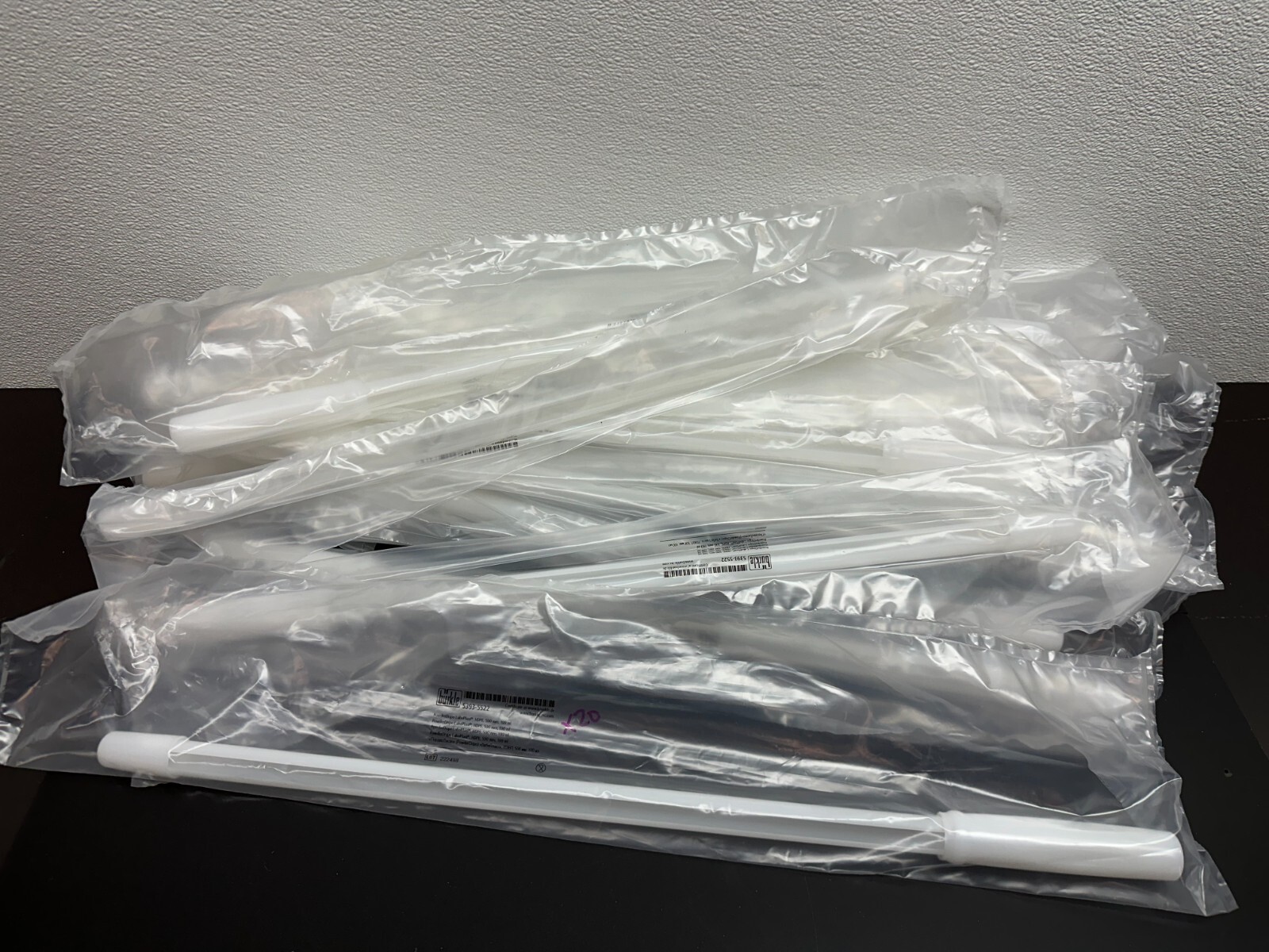 Burkle REF 5393-5522 PowderDispo LaboPlast HDPE 500 mm 100 mL Lot 20 Pieces