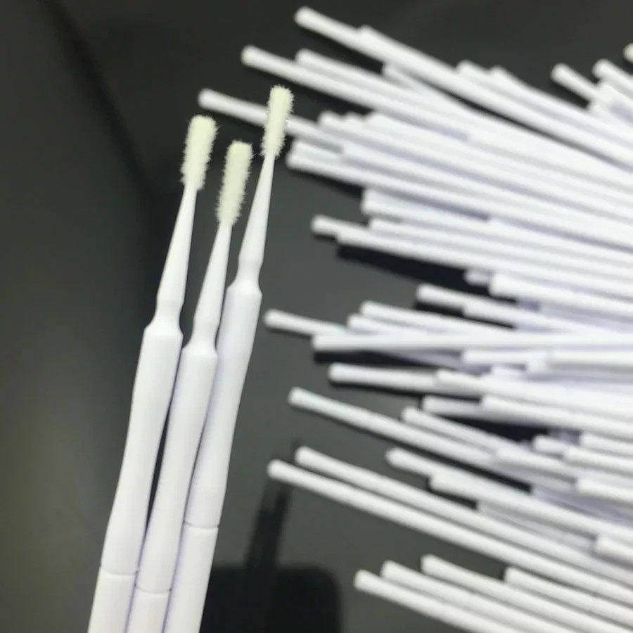 100 Pcs/Pack Dental Disposable Micro Brush Bendable Applicator Tips 4 Size