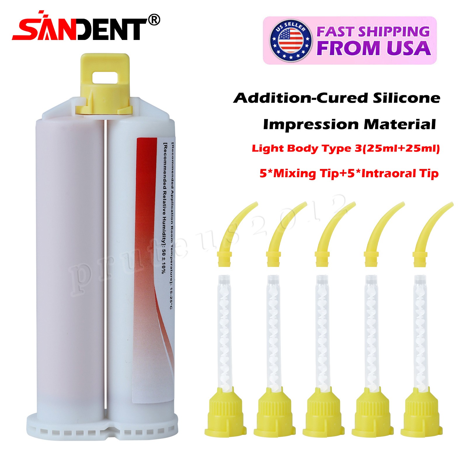FAST SET Light Body Material Dental Impression VPS up to66x 50ml