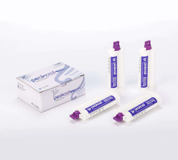 80 PEAKOSIL Heavy Body Regular Set 50 ml Cartridges. VPS Impression Material