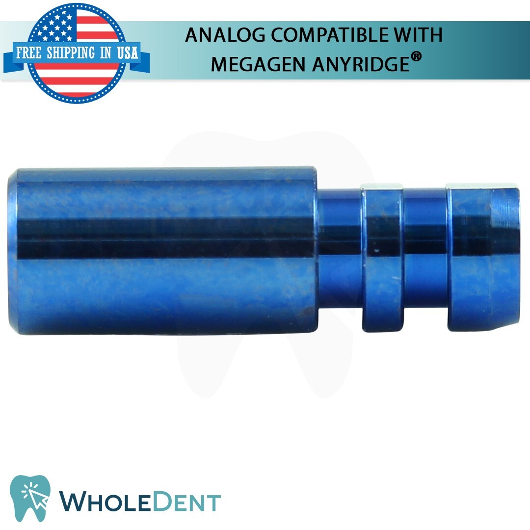 10X Fixture Analog Compatible With Megagen Anyridge® Dental Replica Lab System