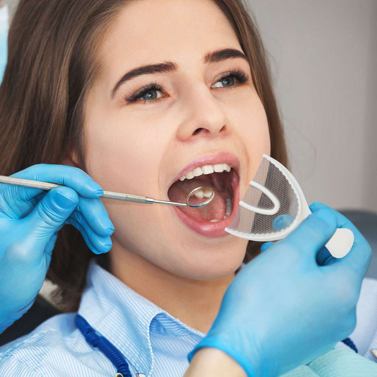 MultiStyles Dental Impression Bite Trays Mold Registration Bite Trays Disposable