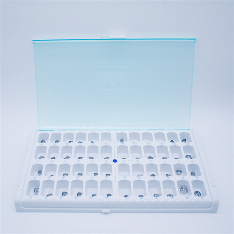 48Pcs/96Pcs Dental Crown for Teeth Preformed Primary Molar Adult Kid Crowns