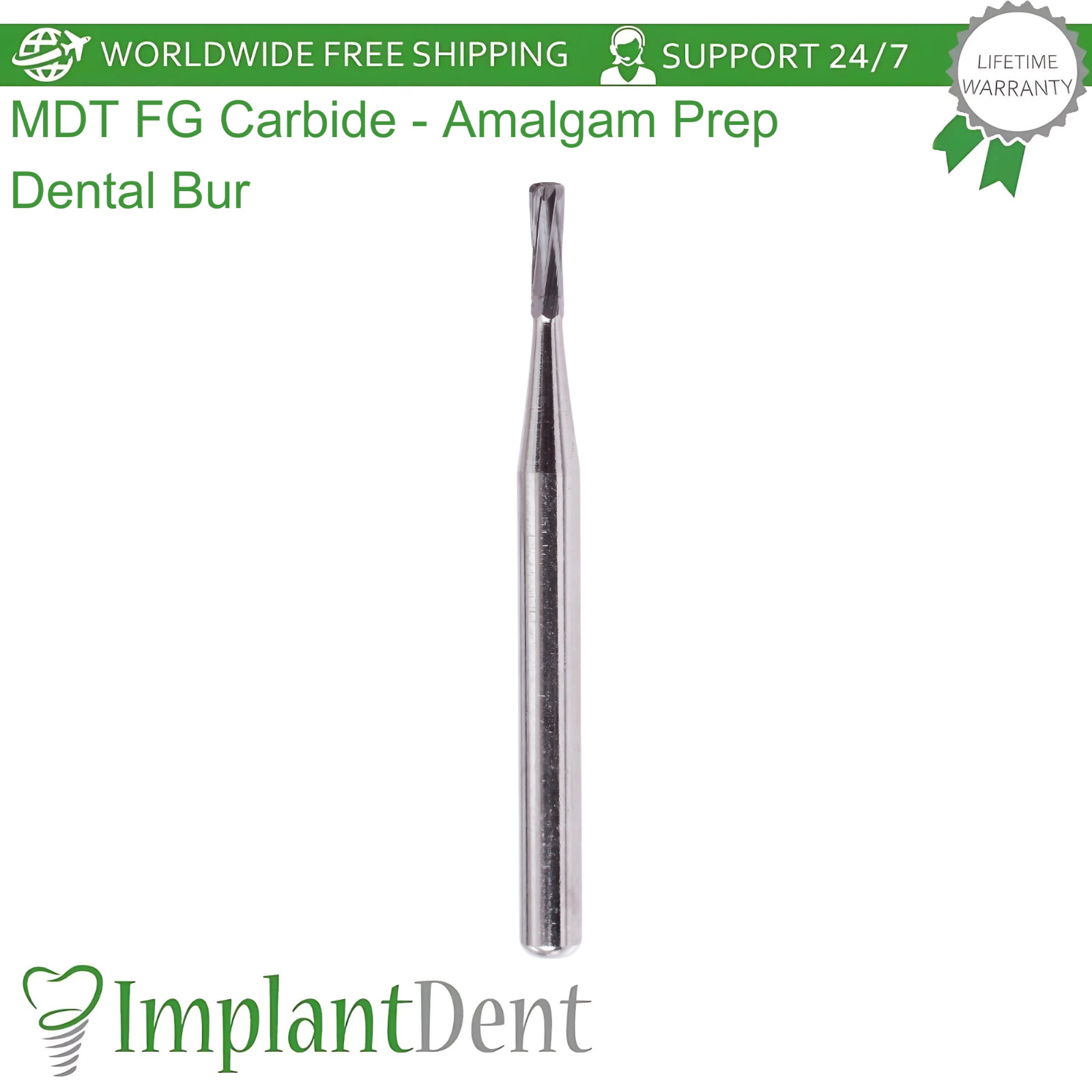 MDT Dental Amalgam restorations Prep FG Carbide Burs cavity preparation