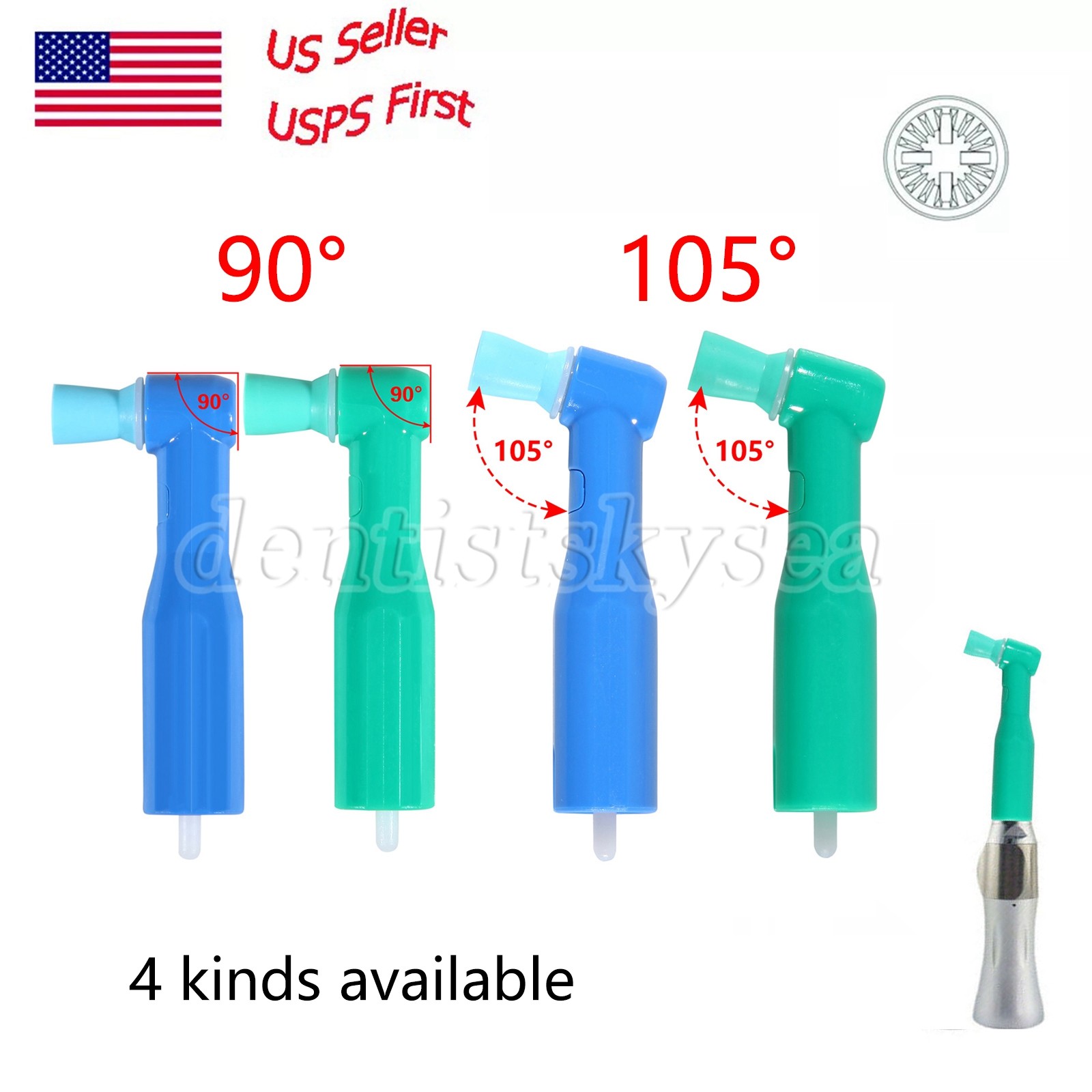 Prophy Angles Firm Cups Top Quality Dental Disposable Prophy Angle 90°/105°