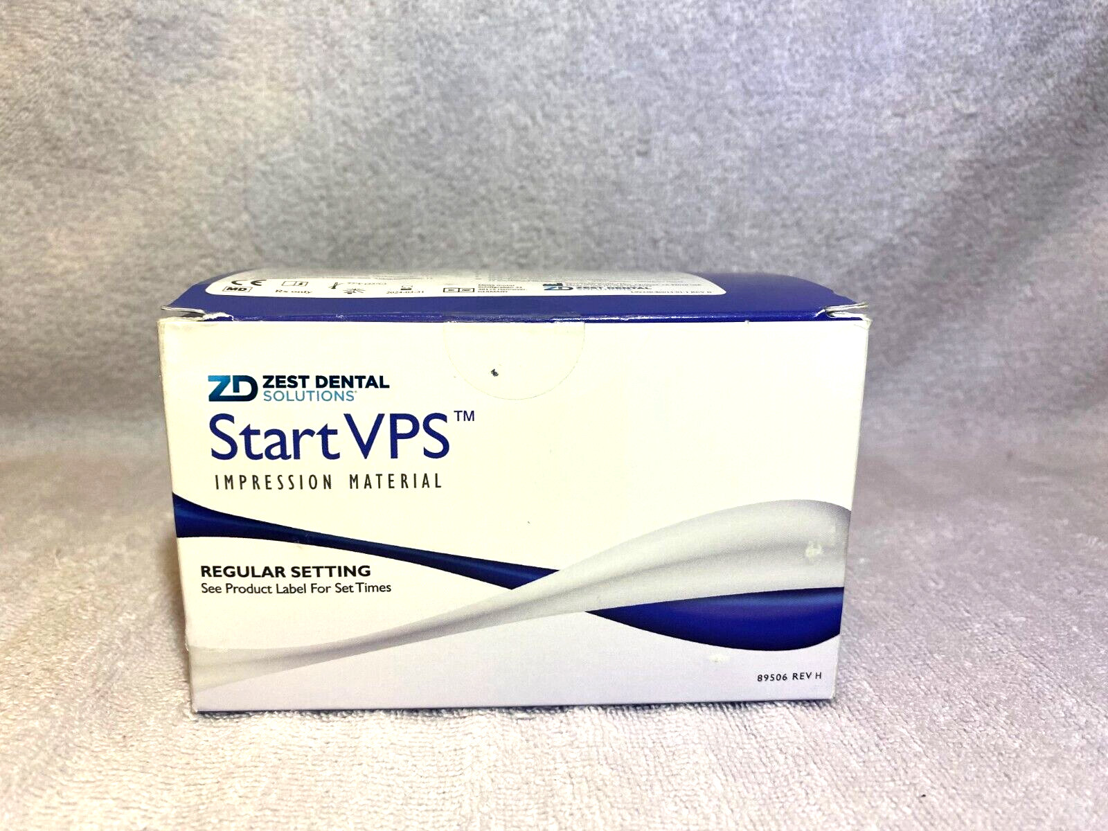 Start VPS Impression Material fast set (light blue) ZEST DENTAL SOLUTIONS