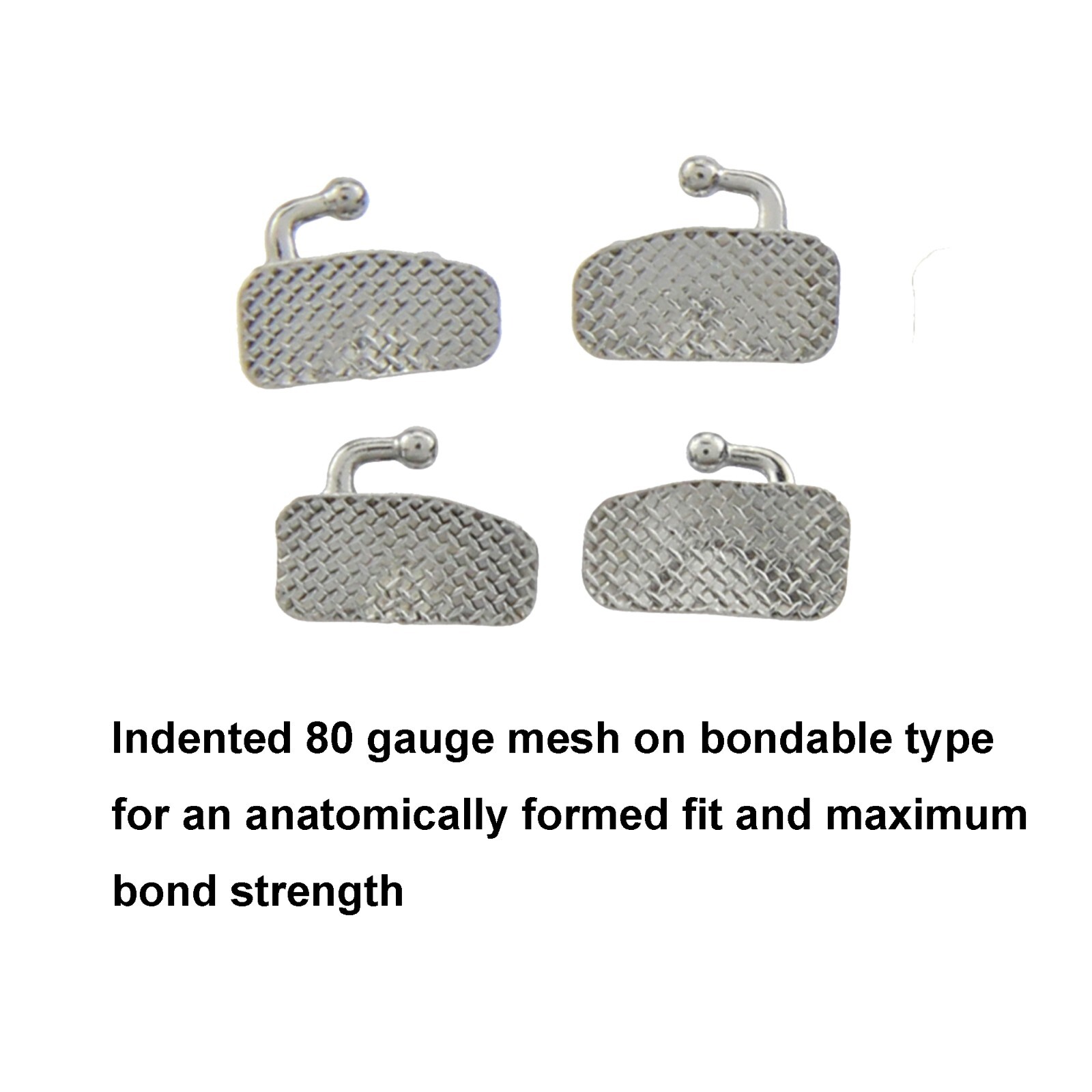 Dental Orthodontic Buccal Tubes 1st 2nd Molar Mini MBT Roth 022 Marked Laser