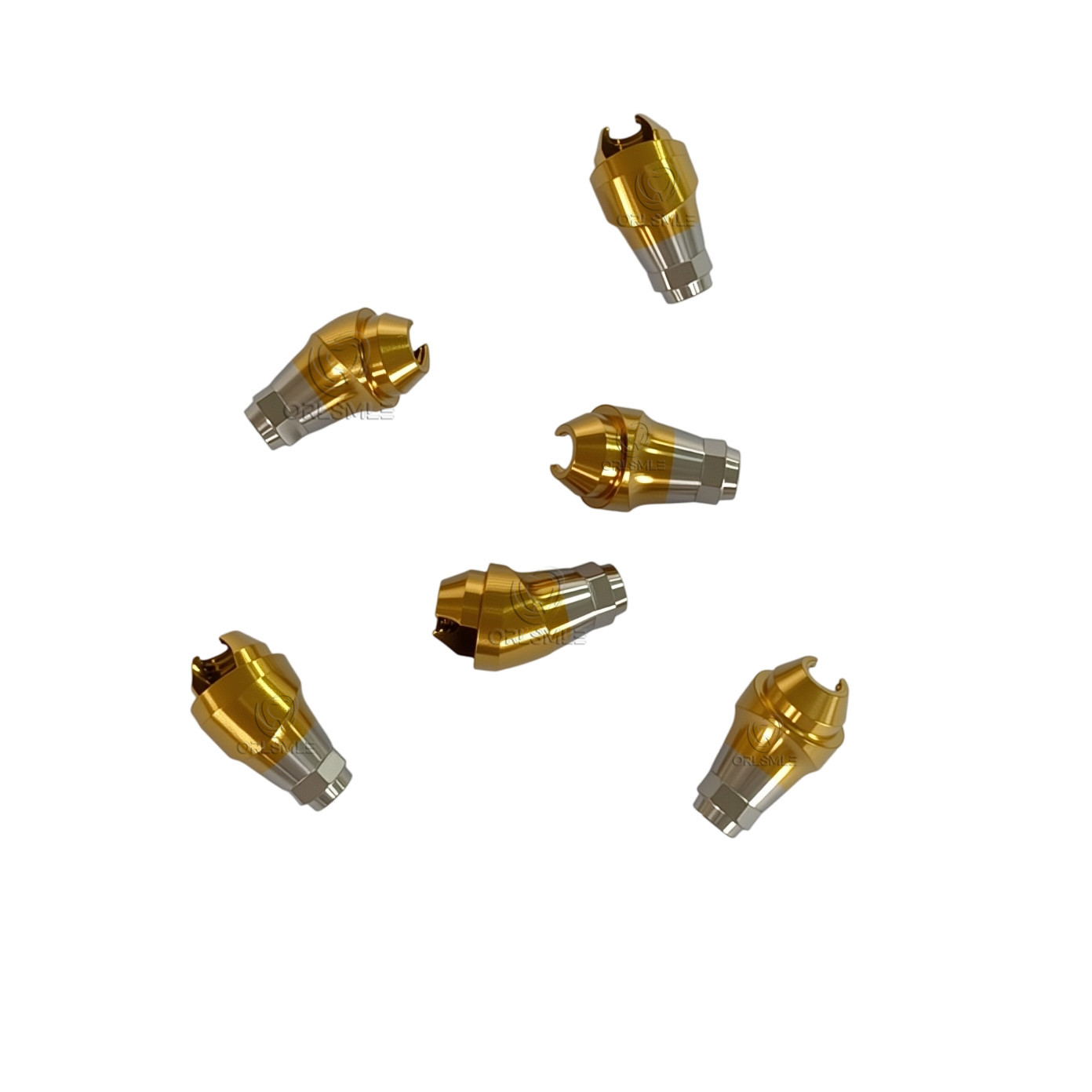 3 pcs 15/30/45 degree Multi unit Angled abutment fit to Den-tium superline