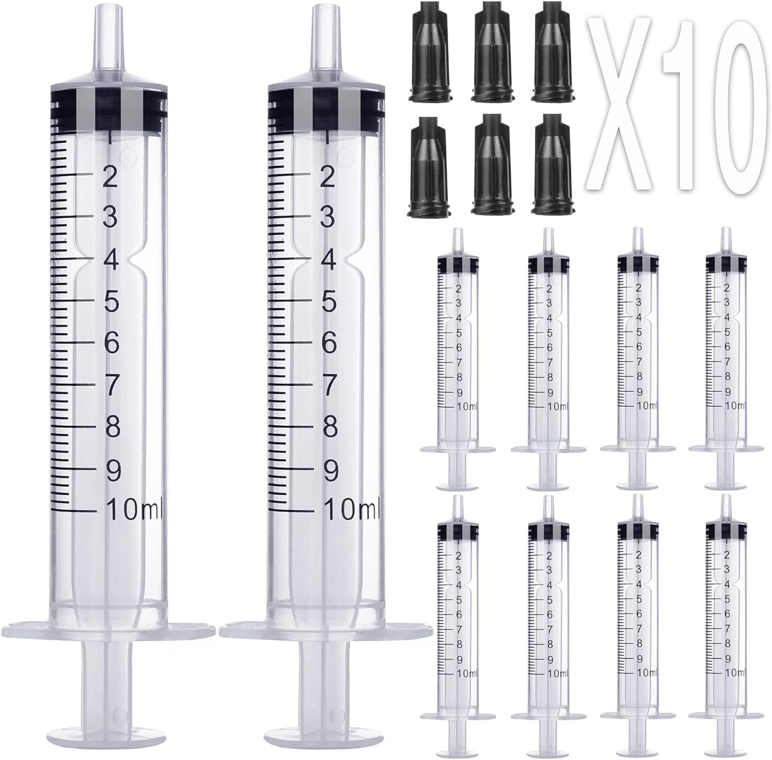 10Ml Syringe without Needle – 10 Ml Small Plastic Syringes Sterile Individually