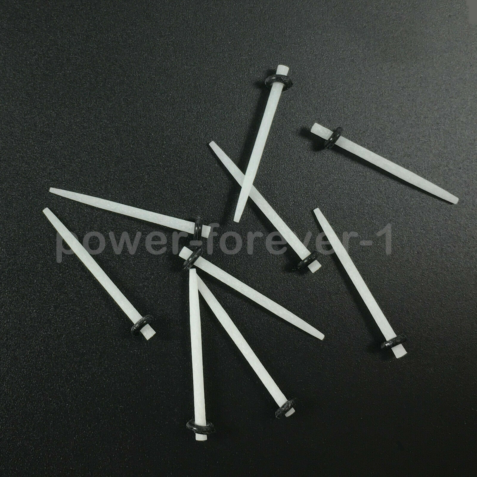 Dental Fiber Post Root Canal Glass White Straight Smooth Crown Core 65% Drills