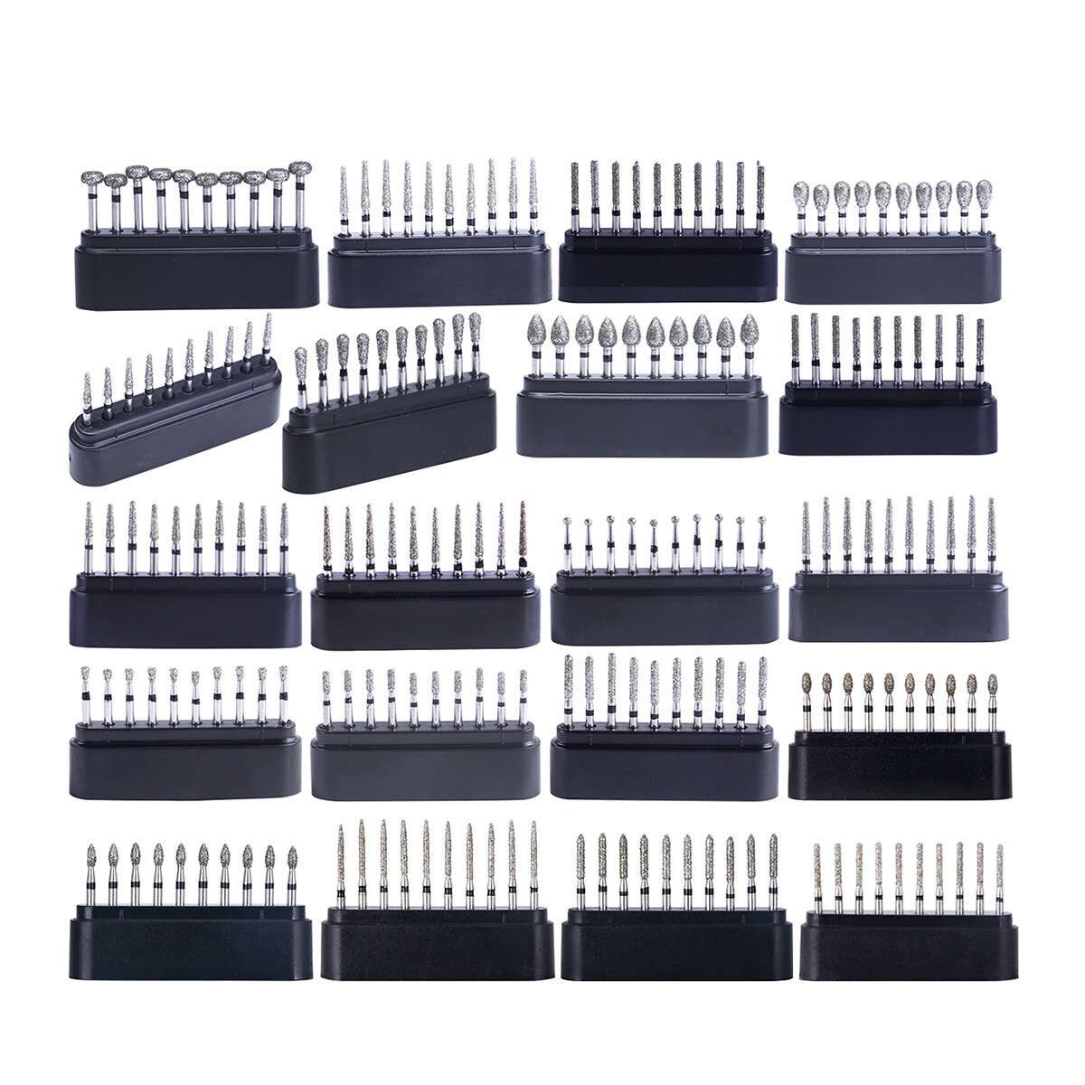 10pcs Dental Super Coarse Diamond FG Burs Drills for High Speed Handpiece AZDENT