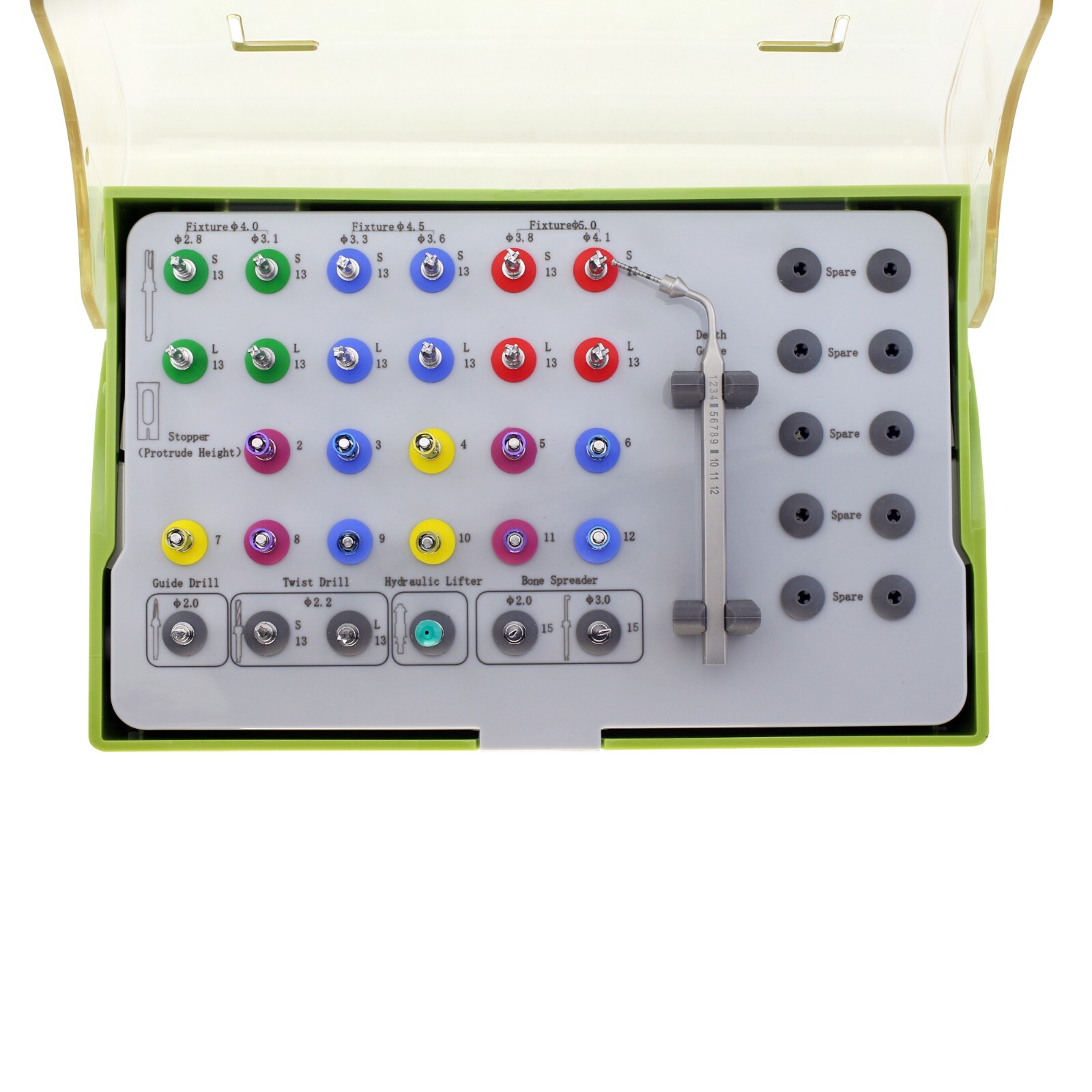 Implant Sinus Kit Crestal Approach HIOSSEN OSSTEM CAS Hydraulic Membrane Lifter
