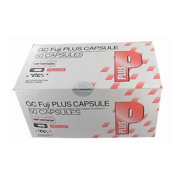 GC Fuji Plus Yellow Capss Refill 50/Pk