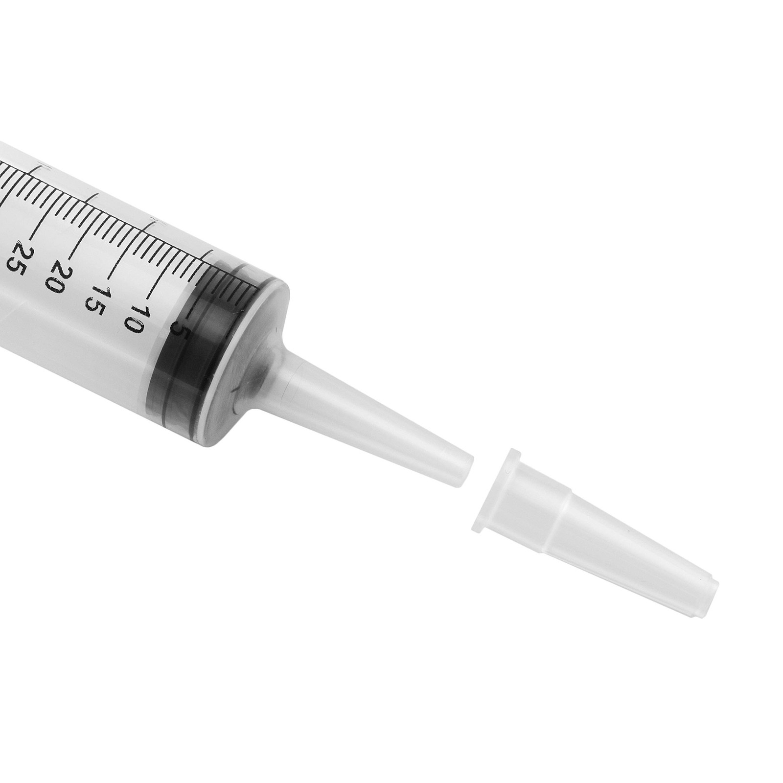 60ml Catheter Tip Syringe with Cover 5 Pieces by Brandzig 5 Count (Pack of 1)