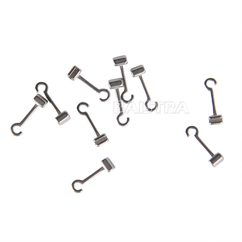 Dental Orthodontic Crimpable Hooks Stops/Long/Short/Sliding/Cross Tube 10 Types