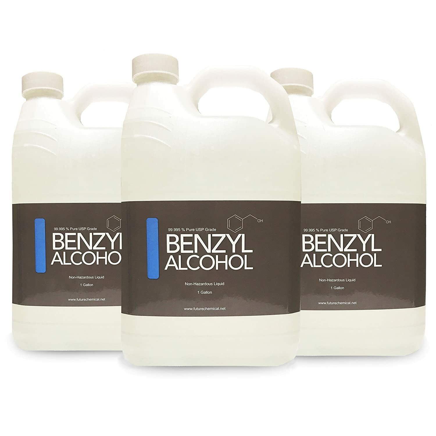 BENZYL ALCOHOL 3 Gallons USP Grade in BPA free plastic container