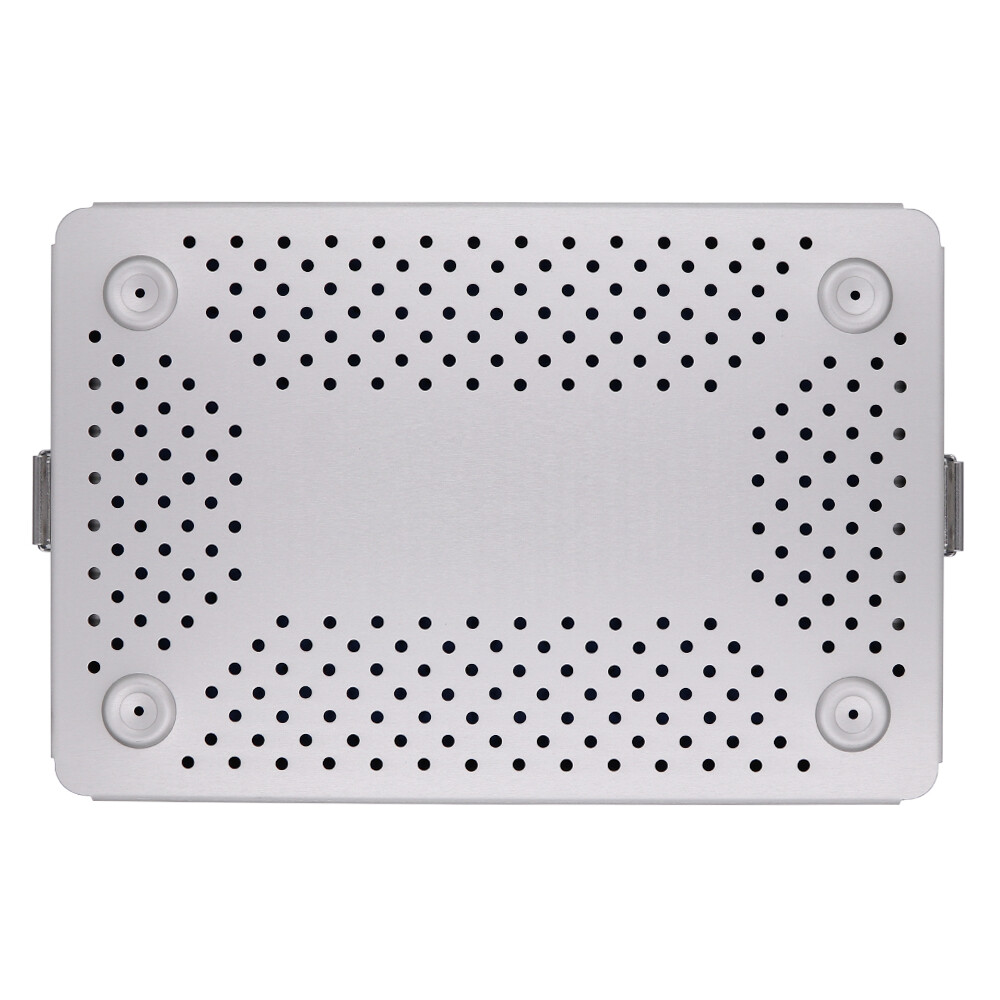 double layer sterilization tray case box 300*200*90mm surgical instrument，US