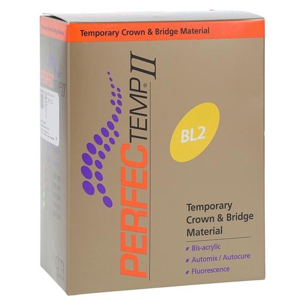 Denmat SPD1320 PERFECTemp II Temporary Crown Bridge Material Cartridge BL2 50mL