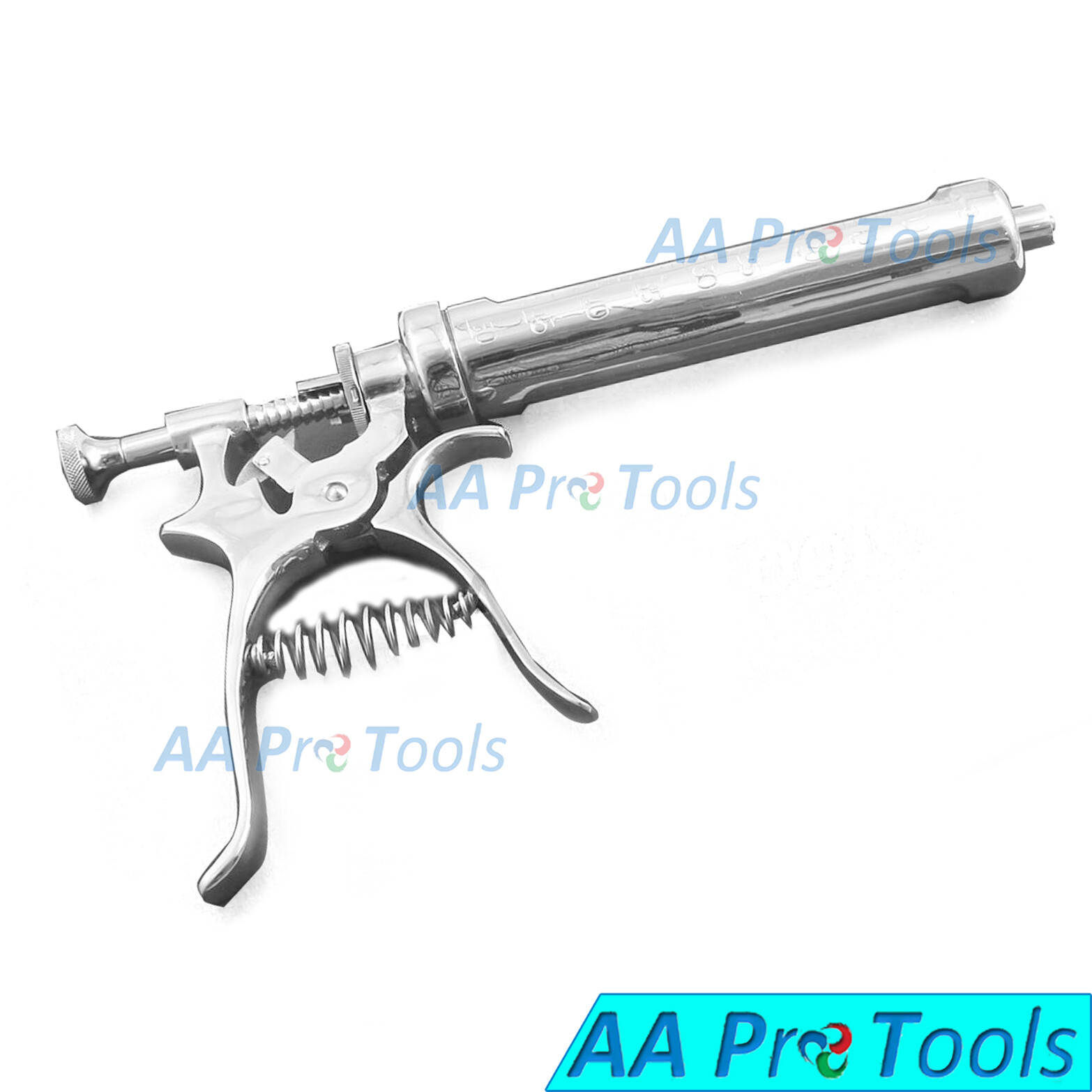 AA Pro: 50ml Roux Revolver Syringe Veterinary Instruments Stainless Steel cc