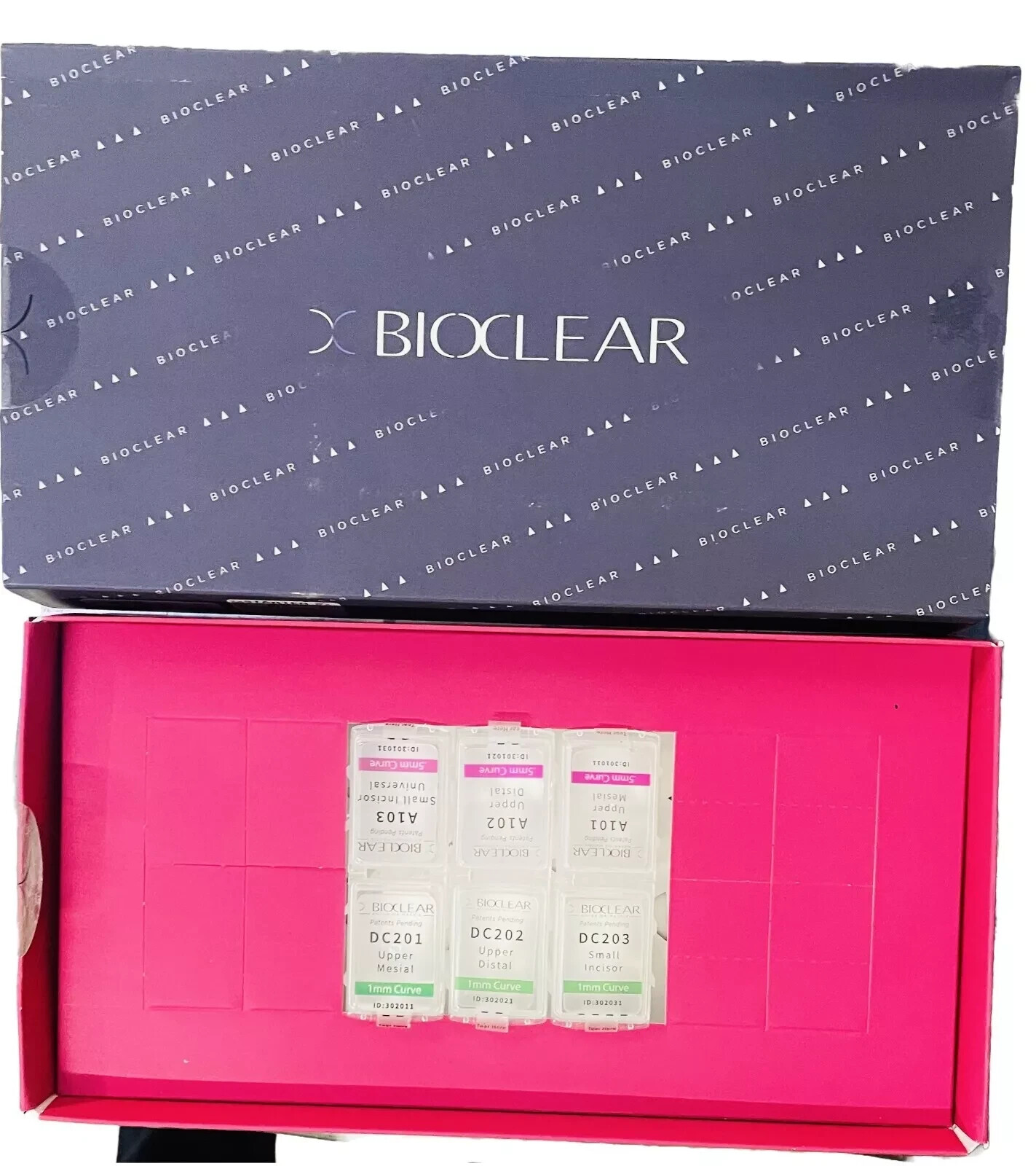 BioClear Anterior Matrix System kit For Aesthetic Restorations Packing Changed