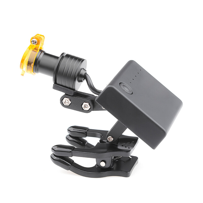 5W Dental LED Wireless Headlight Optical Filter Clip on BinocularLoupe DY-013 CE
