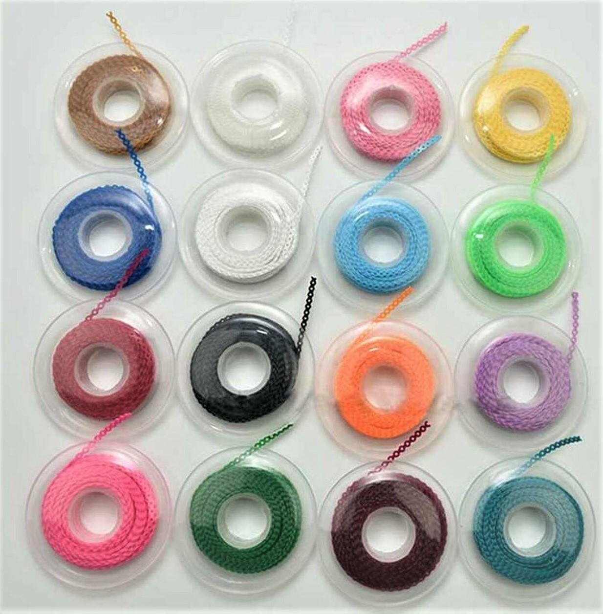 Dental Orthodontic Ultra Power Elastomeric Elastic Chain Short – 15 Feet