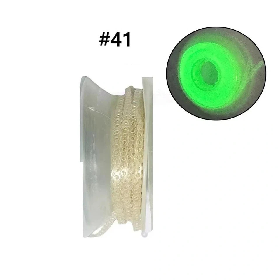 Dental Night-Light Luminous Ortho Ligature Ties Elastic Power Chains Rubber Band