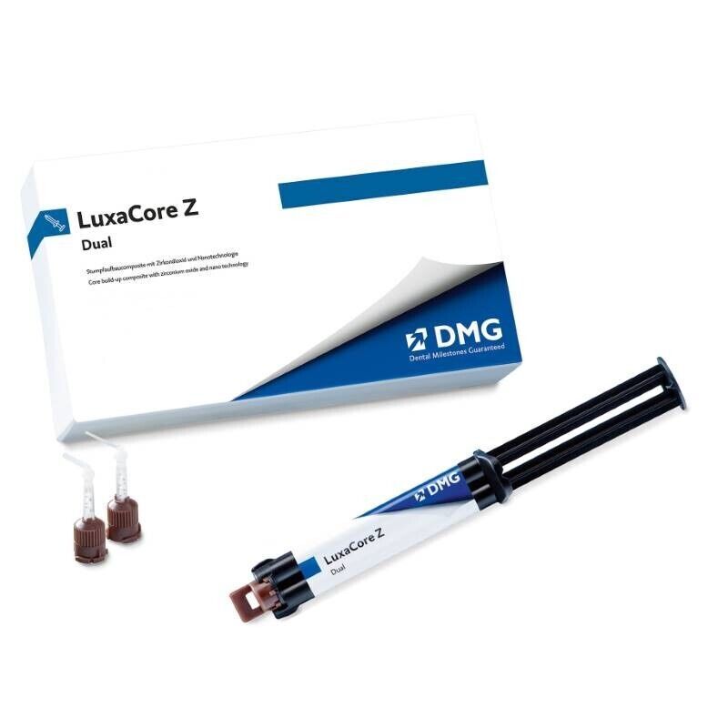 DMG Luxacore Z Dual Core Buildup Material Dentine Composite Shade A3 9g