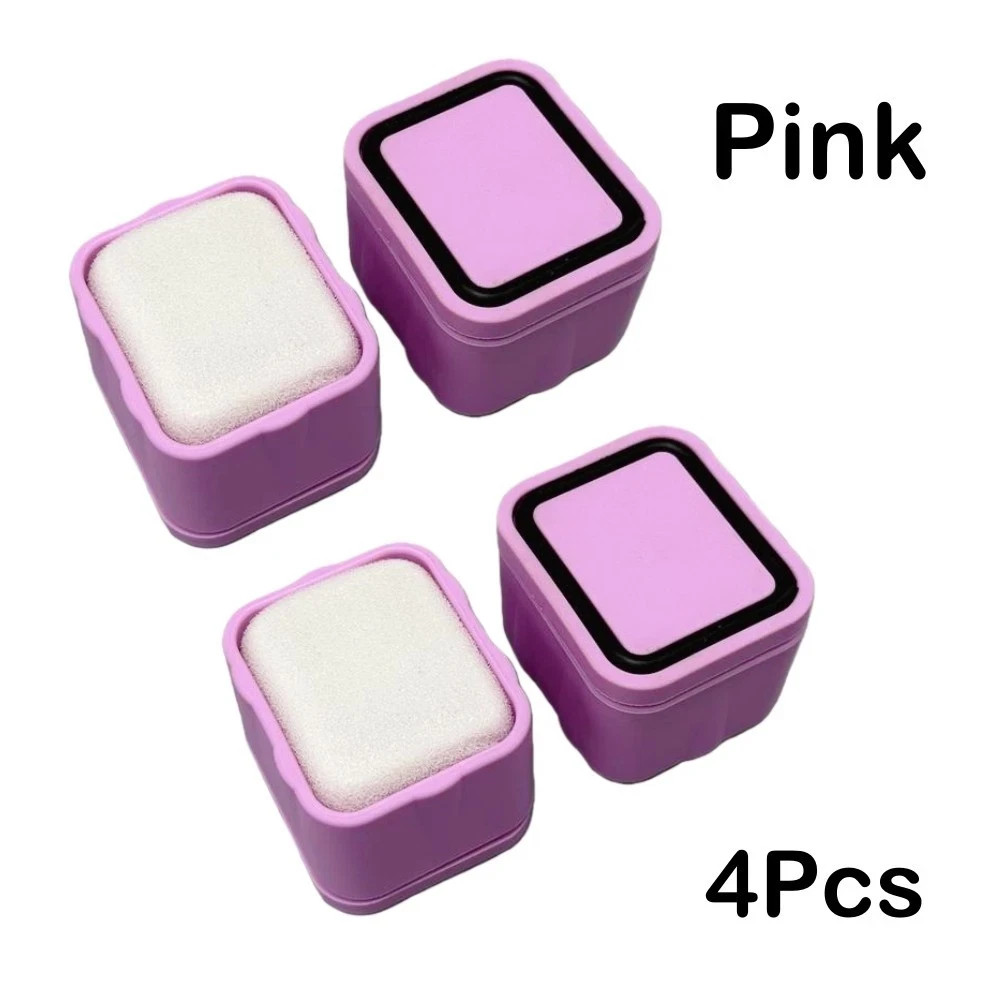 4Pcs Dental Endo File Clean Stand Round Autoclavable Root Canal Holder Non-slip
