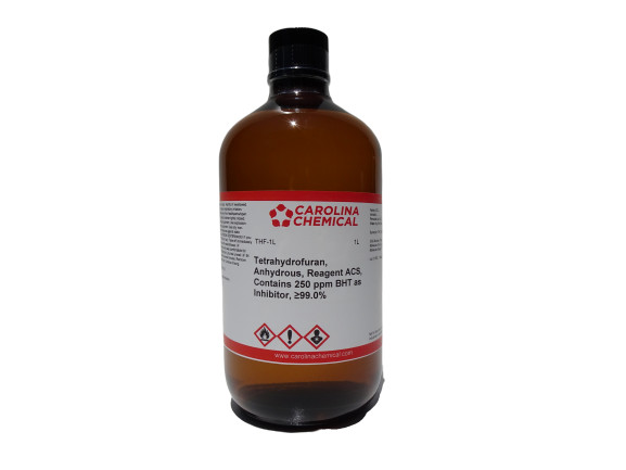 Tetrahydrofuran THF Anhydrous Reagent ACS ≥99.0% 200 mL