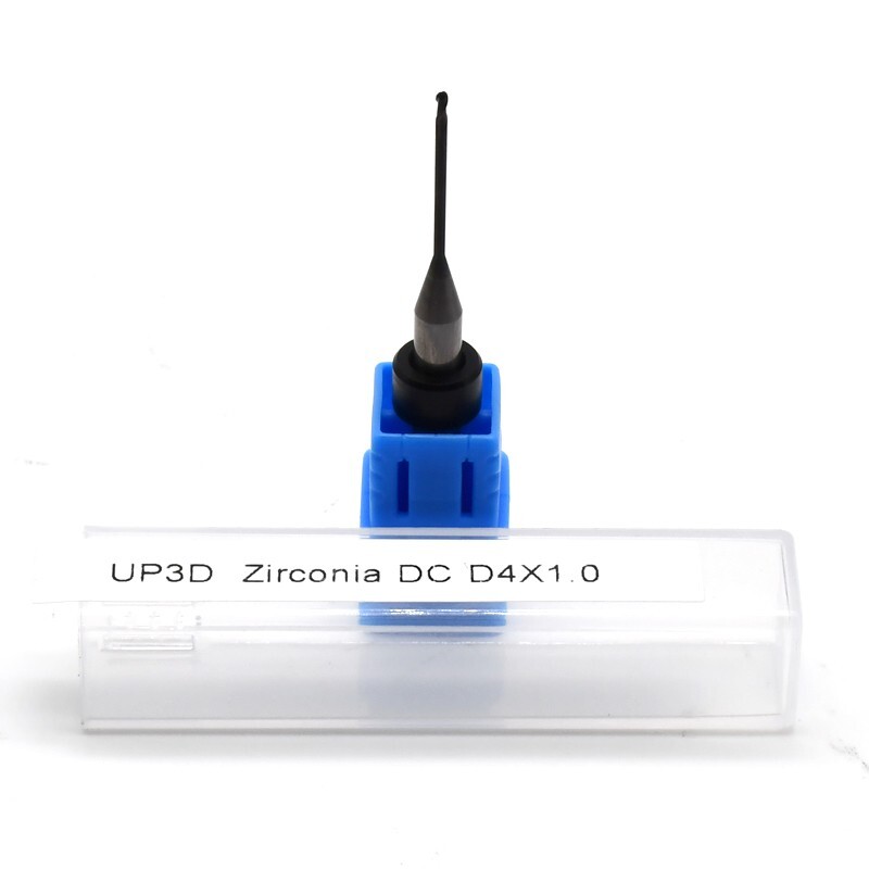 UP3D P52 P53 Zirconia Milling Burs DC DLC Tools Shank D 4mm for Zirconium