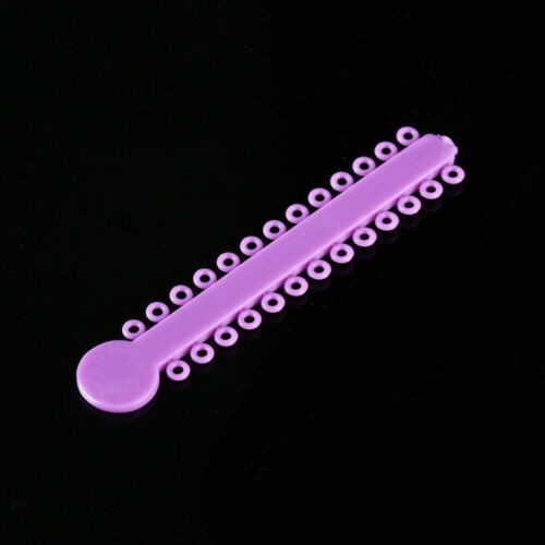 Dental Orthodontic Ligature Ties Elastics Rubber Bands /Round Niti Archwire