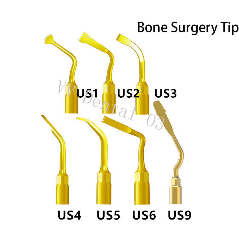 Dental Piezosurgery Tip Ultrasonic Bone Cuter Surgery Tip Fit Woodpecker Mectron