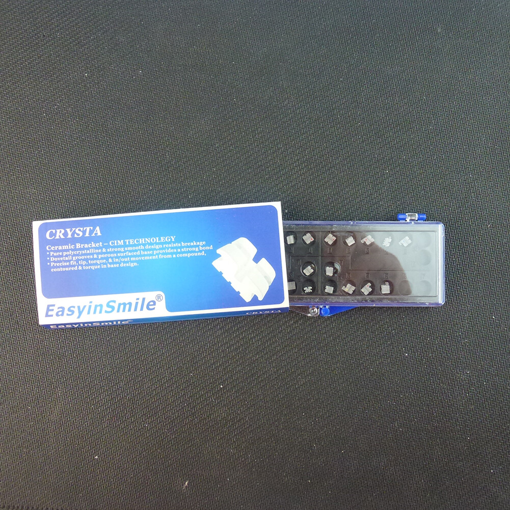 5 Sets Dental Ceramic Orthodontic Brackets ROTH/MBT 0.022 345 Clear Braces