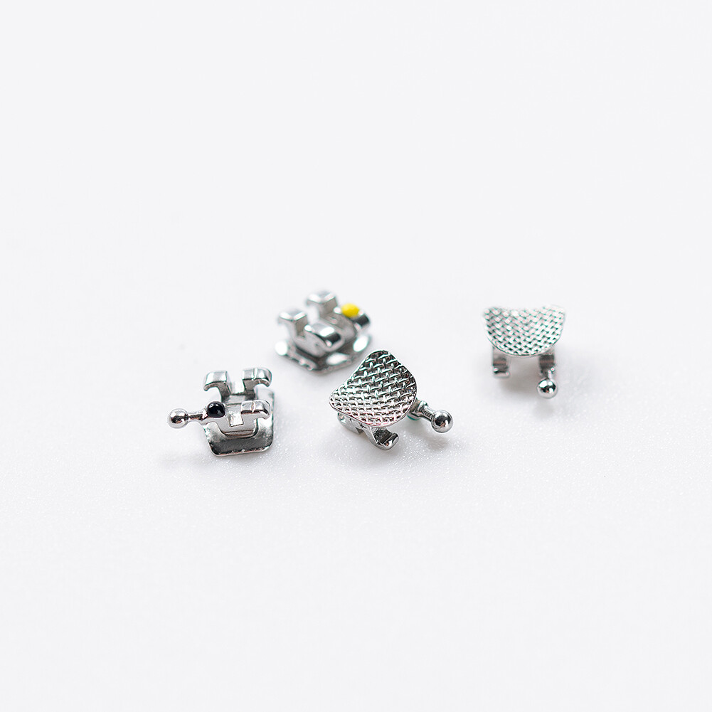 5Kits Easyinsmile Dental Orthodontic Metal Brackets Roth/MBT .022 hook 345 USA