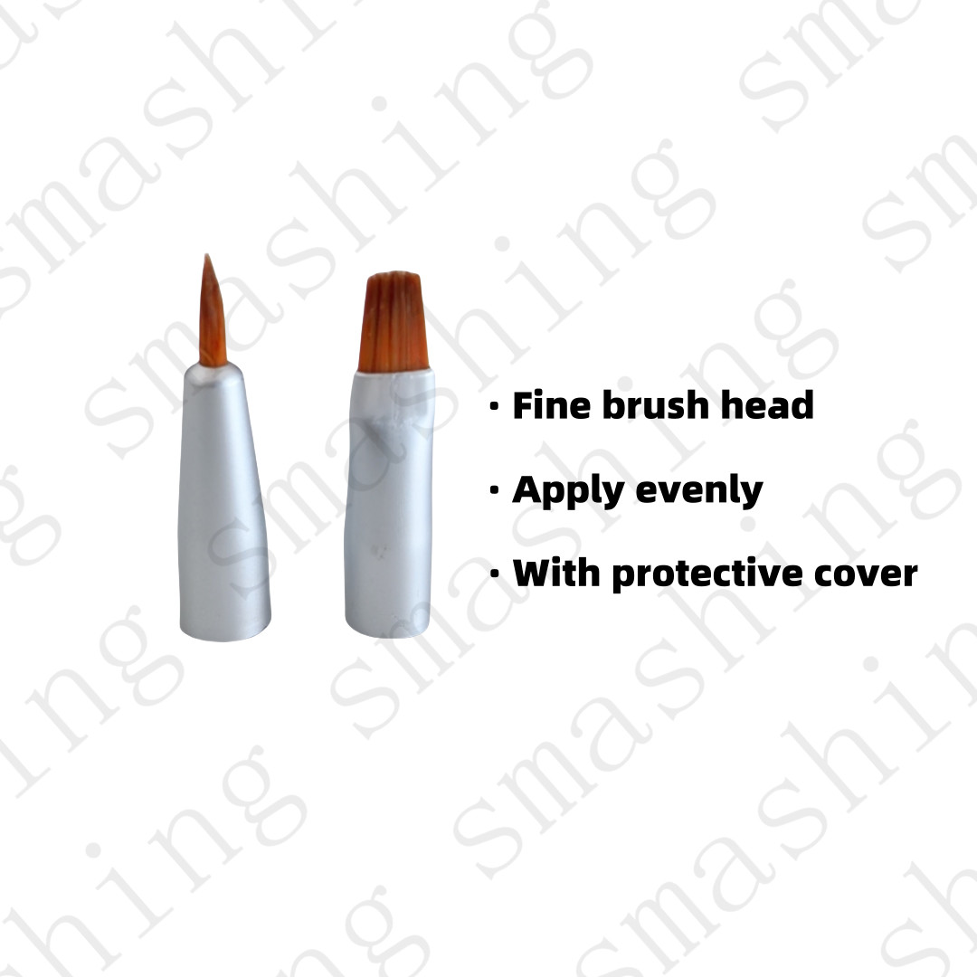 Dental Brush Pen Replaceable Brushes Tips Straight Curved Head Mini Micro Brush
