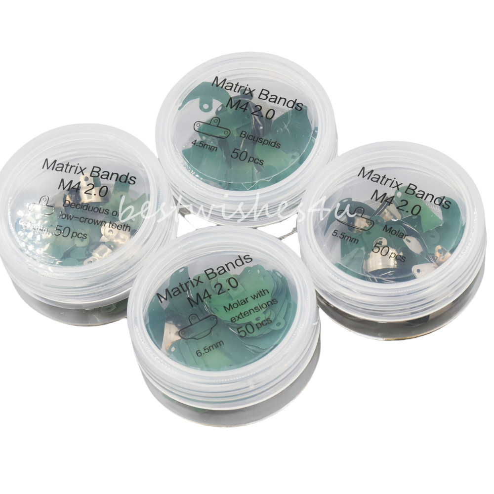 Dental Non-Stick Matrices Teflon Coating Full Curve Matrix Bands 3D Fit Garrison