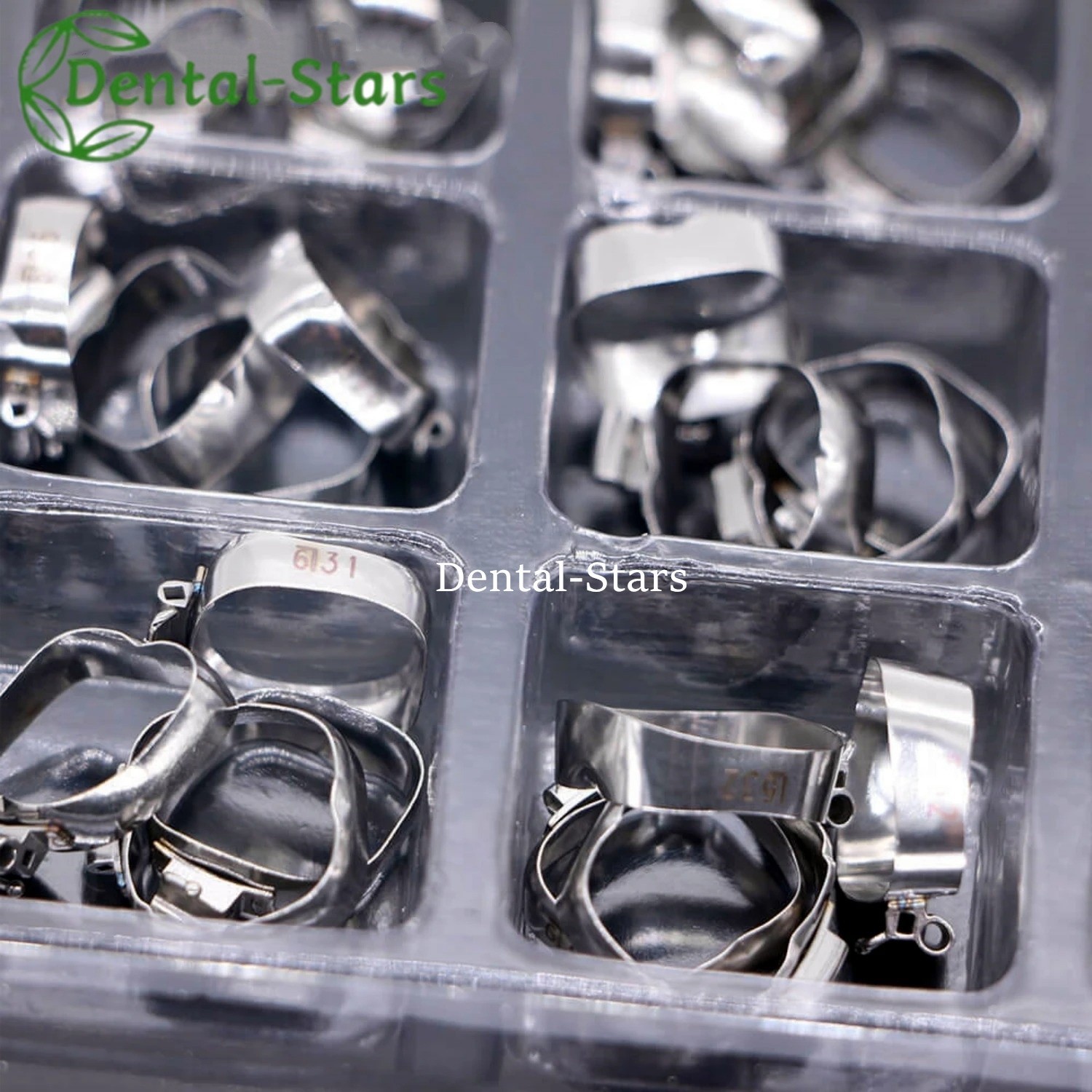 80Pcs Dental Orthodontic 1st Bands Molar with Buccal Tube Roth/MBT 022 16#-35#
