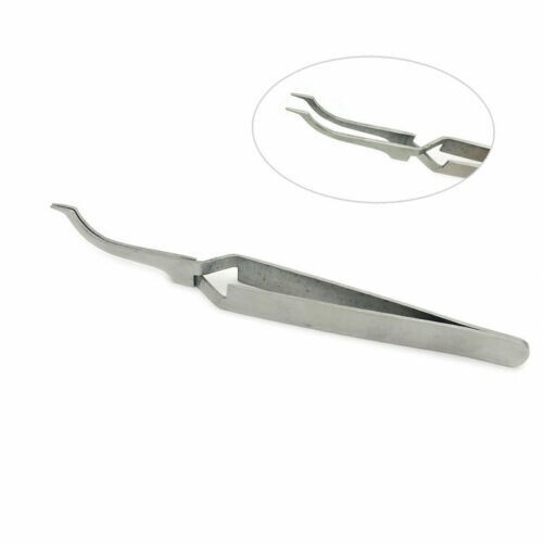 5 Pieces Dental Buccal Tube Tweezers Slim Orthodontic Bracket Holding Placing