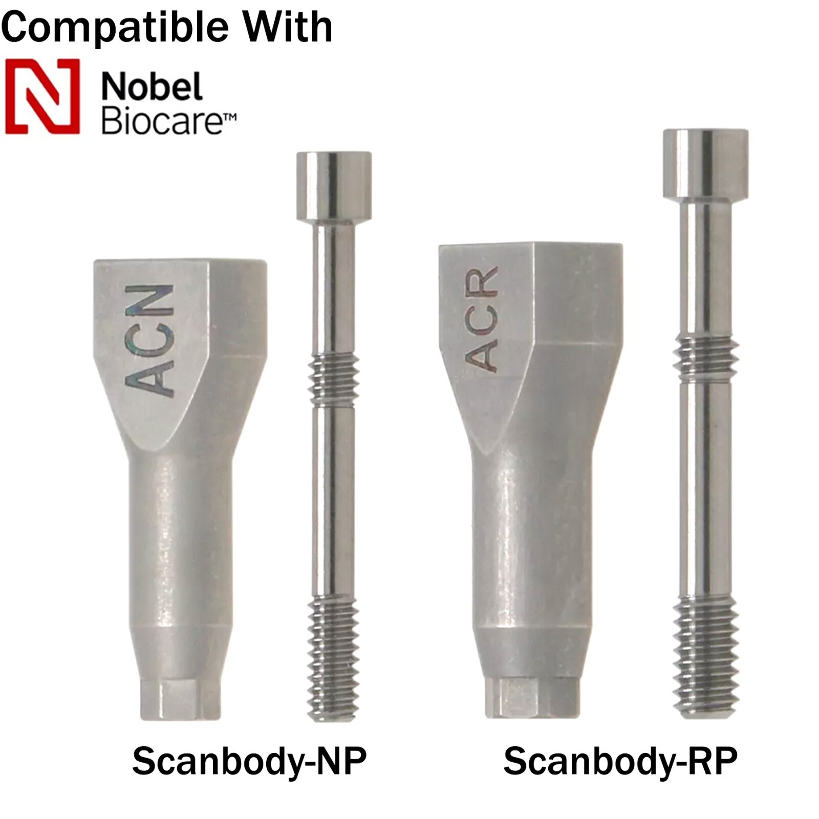 Dental fits Nobel Active NP/RP Impression Transfer Coping Open Close Tray Analog