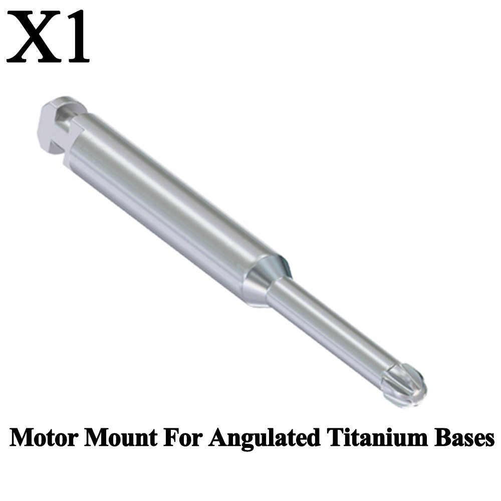 1x Angulated Ti-Base Cad/Cam Dental Motor Mount Tool Fixation Instrument 24mm